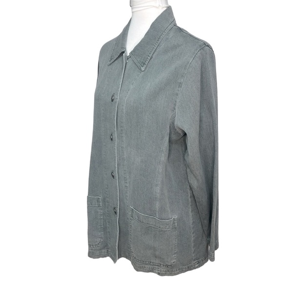 Nanette Keller Twill Jacket Army Green - Picture 3 of 5